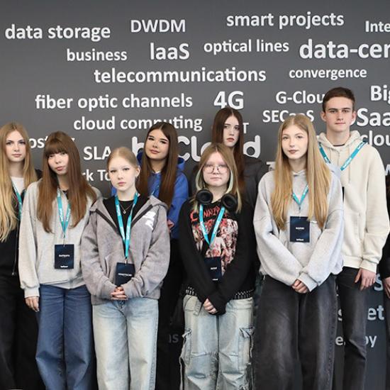 Один день из жизни beCloud: старшие школьники побывали в гостях в главном офисе облачного провайдера