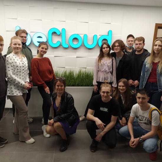 Студенты БГУИР посетили дата-центр beCloud и из первых уст узнали особенности ведения облачного бизнеса
